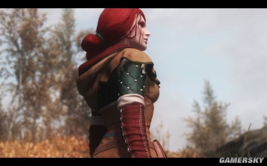 《上古卷轴5》女生向MOD合集第2弹 巫师3、恶魔城Shanoa等服装MOD