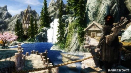 《上古卷轴5》女生向MOD合集第2弹 巫师3、恶魔城Shanoa等服装MOD