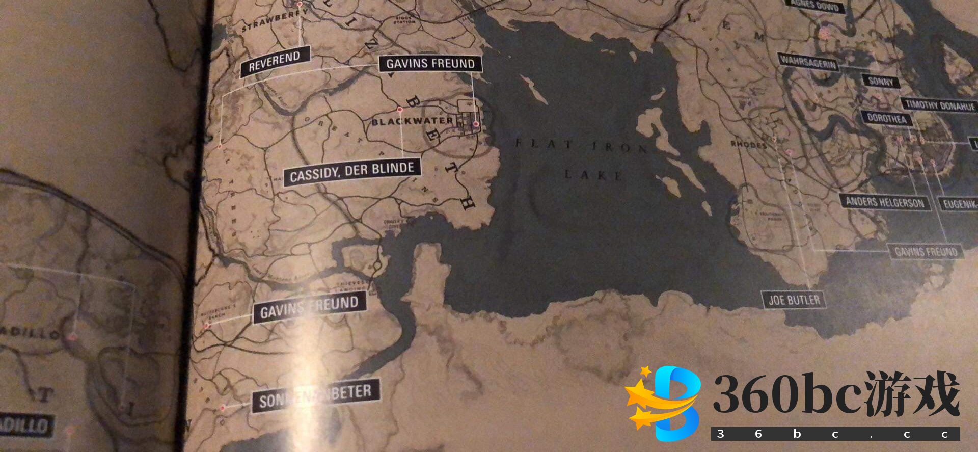 剧透预警！《荒野大镖客2》完整地图 马匹武器信息泄露
