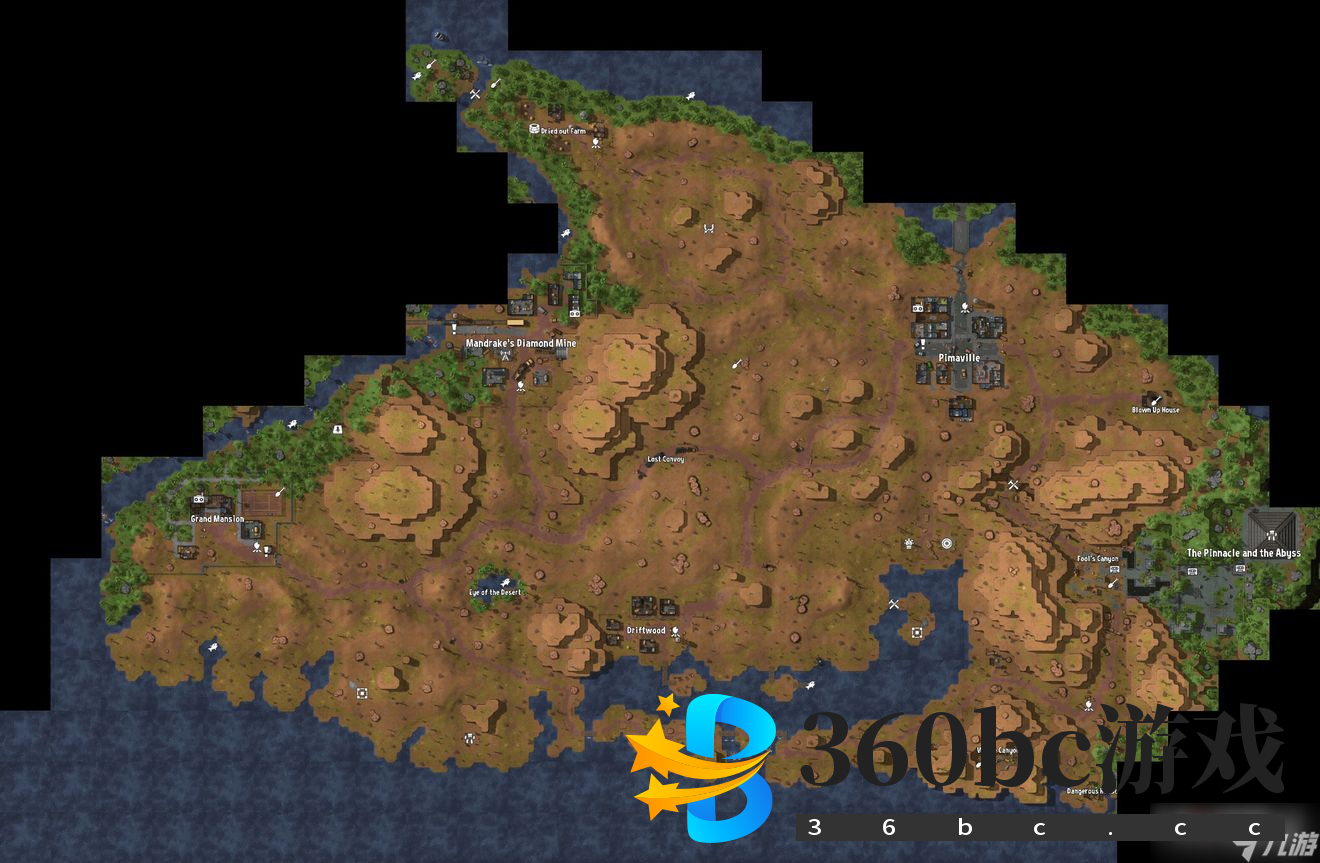 《我的水世界求生》全地图100%探索一览