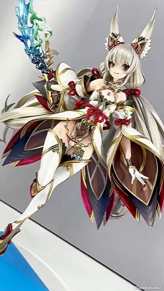 《异度之刃2》尼娅1/7手办公开：我喜欢！还有大家