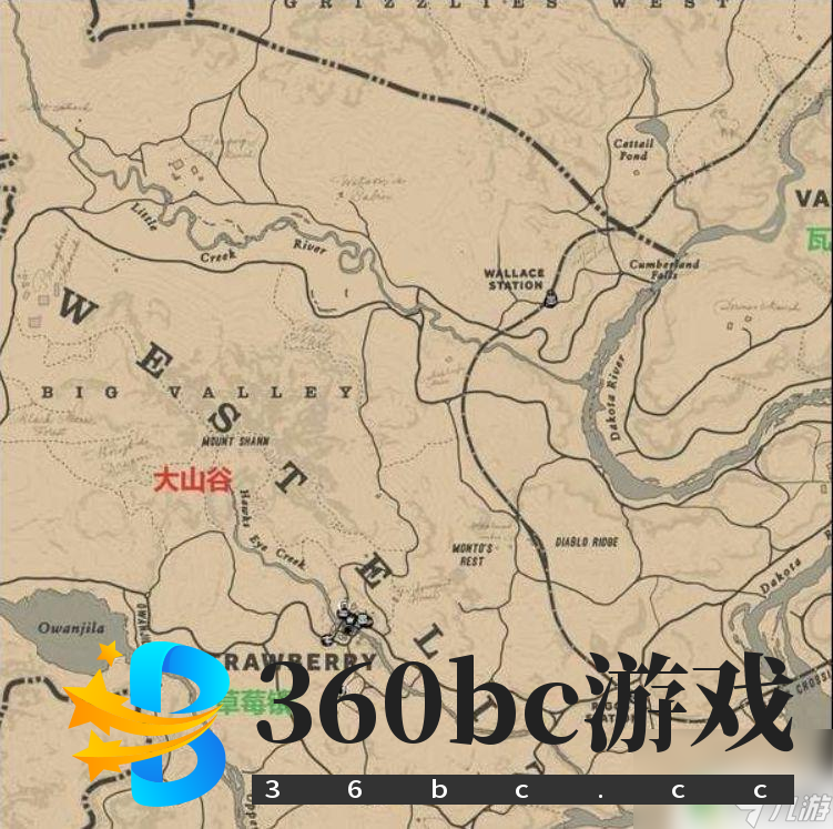 快速旅行点荒野大镖客 荒野大镖客2 快速旅行地点