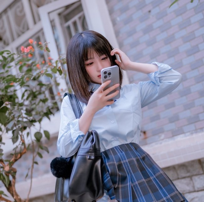 桜井宁宁的“jk之居家”Cosplay：居家也能这么美！插图3