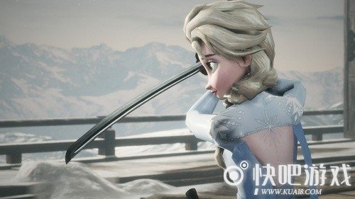 大神制《只狼》冰雪奇缘MOD 艾莎女王征战苇名城！