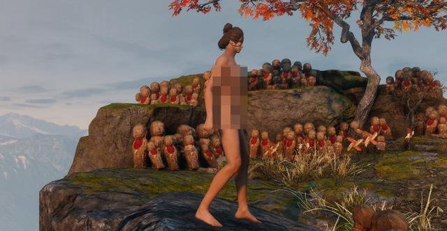 《只狼》赤身Mod来了！与无头人的战斗很有喜感