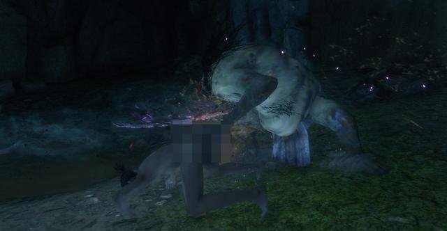 《只狼》赤身Mod来了！与无头人的战斗很有喜感