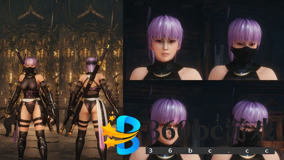 《只狼：影逝二度》性感女忍者Mod 凌音霞红叶登场