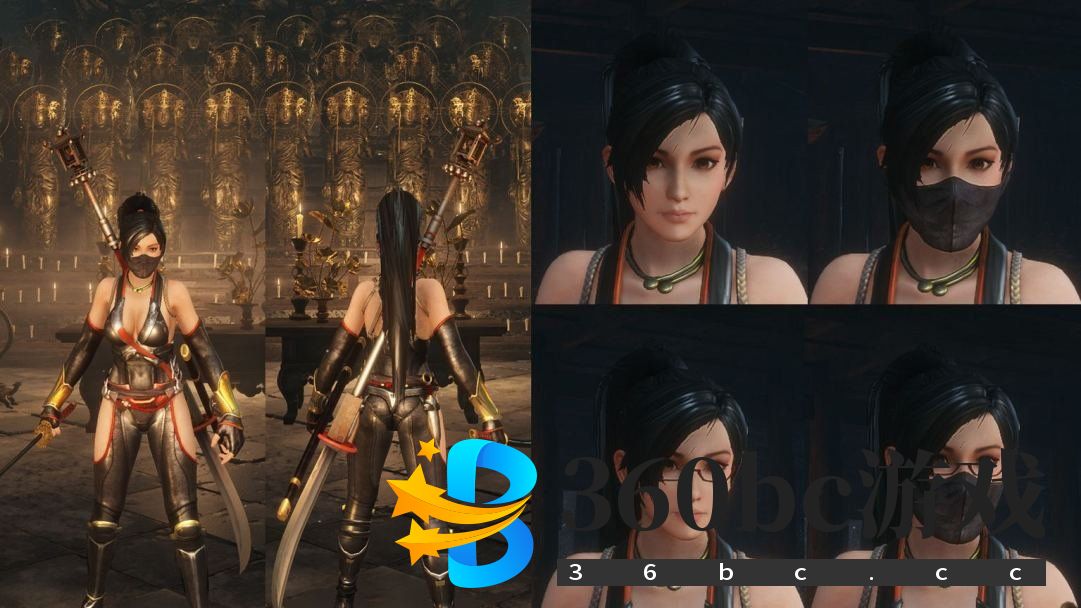 《只狼：影逝二度》性感女忍者Mod 凌音霞红叶登场