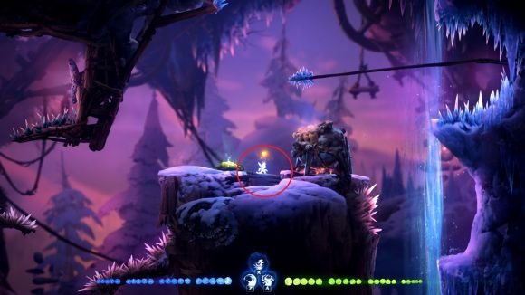 奥日与萤火意志鲍尔之触地图攻略：鲍尔之触通关技巧图片2