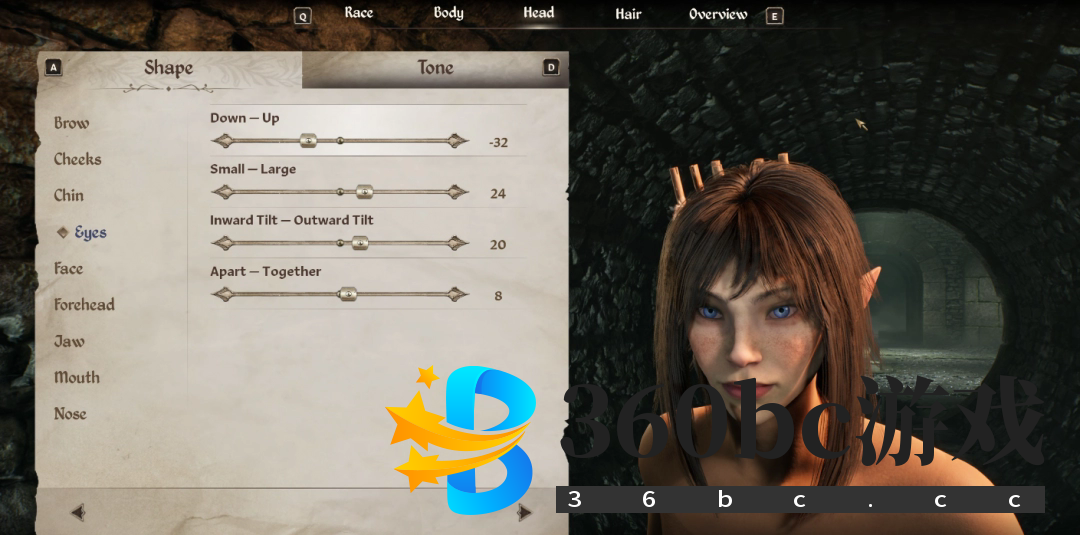 《上古卷轴4：湮灭重制版》木精灵捏脸分享-第6张-单机攻略-GASK