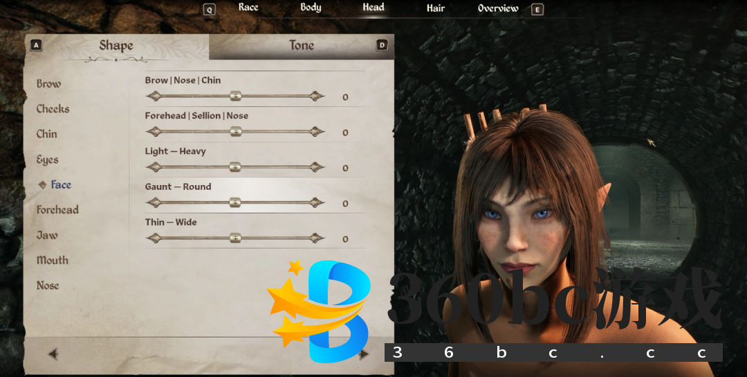 《上古卷轴4：湮灭重制版》木精灵捏脸分享-第7张-单机攻略-GASK