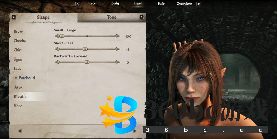 《上古卷轴4：湮灭重制版》木精灵捏脸分享-第8张-单机攻略-GASK