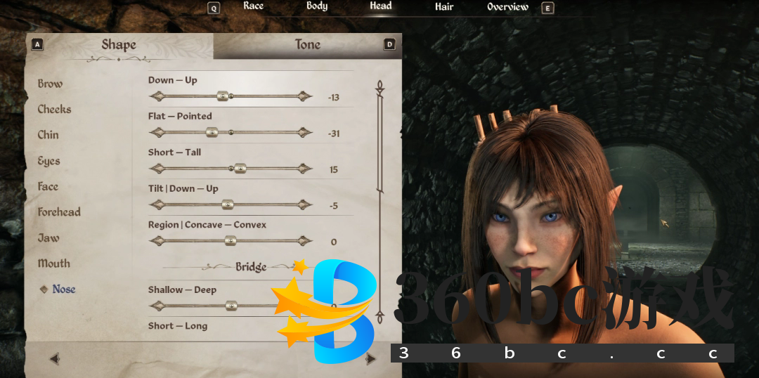 《上古卷轴4：湮灭重制版》木精灵捏脸分享-第12张-单机攻略-GASK